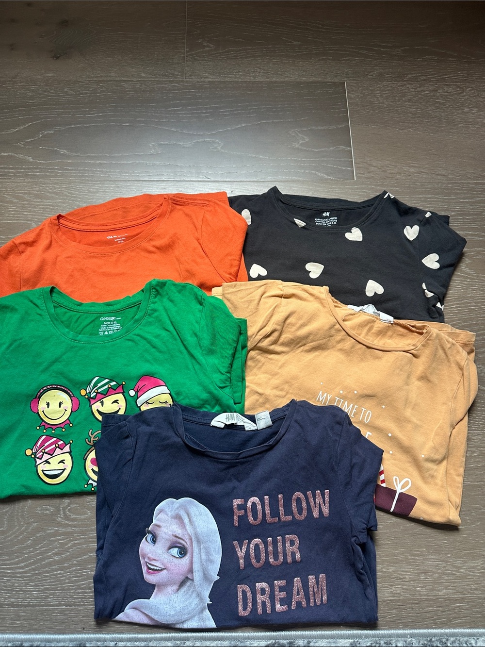 Long Sleeve Tees Size 8-10